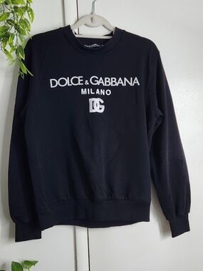 ✨ Dolce & Gabbana Milano Logo Crewneck Sweatshirt ✨